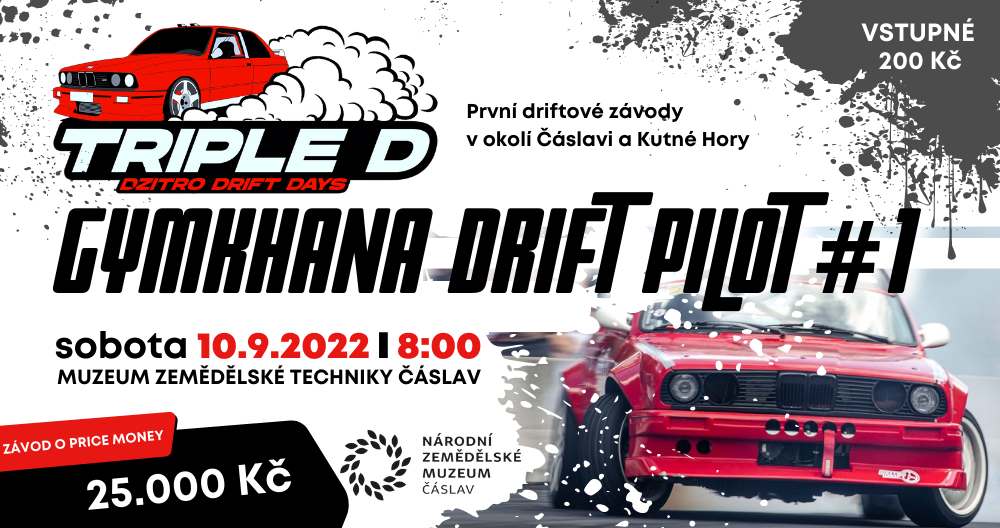 První driftovací závod na Čáslavsku! 